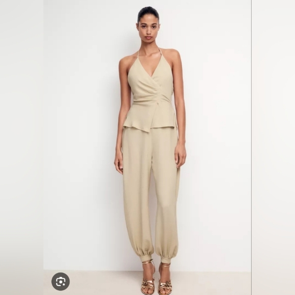 Zara Pants - Zara Long Halter Jumpsuit